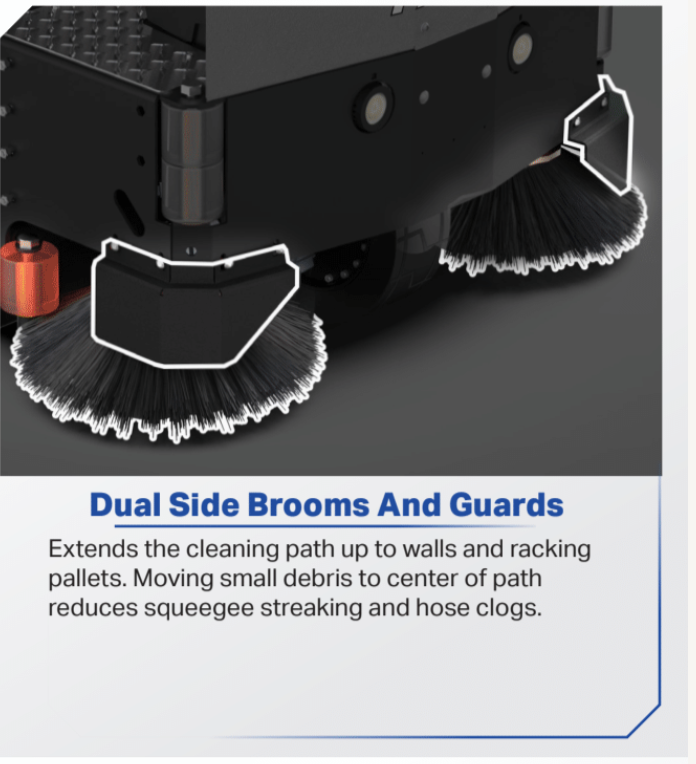 CRZ Side Broom System w/ Broom Guards *